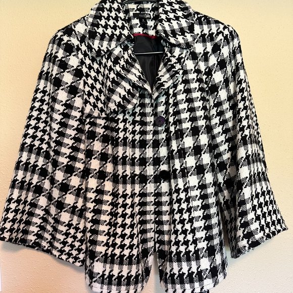 East 5th JACKIE O Style Houndstooth Jacket - Picture 2 of 2